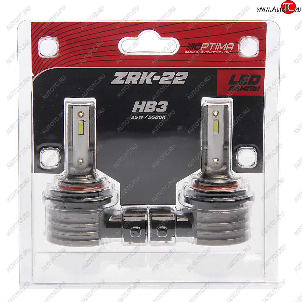 2 699 р. Лампа светодиодная 12V HB3 P20d (2шт.) OPTIMA OPTIMA z-hb3  с доставкой в г. Пермь