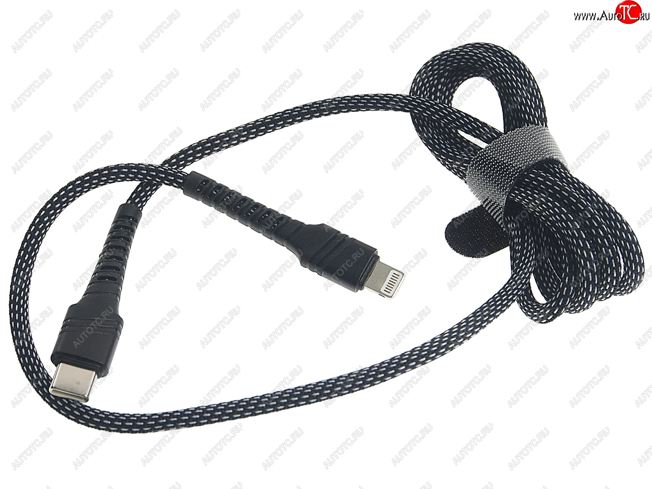 499 р. Кабель iPhone (5-)-USB Type C 1м черный BOROFONE BOROFONE bu21 black  с доставкой в г. Пермь