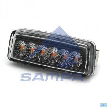 1 429 р. Указатель поворота SCANIA (LED) SAMPA SAMPA 043.460  с доставкой в г. Пермь. Увеличить фотографию 1
