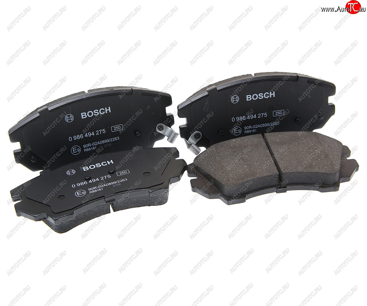 3 599 р. Колодки тормозные передние R17 (4шт.) BOSCH Opel Insignia A дорестайлинг седан (2008-2013)  с доставкой в г. Пермь