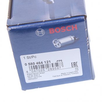 11 699 р. Насос топливный VW Golf (07-14) AUDI A3 (08-13) SKODA Octavia (04-13) электрический BOSCH BOSCH 0580464121  с доставкой в г. Пермь. Увеличить фотографию 4