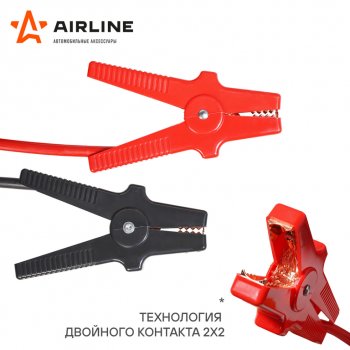 2 349 р. Провода для прикуривания 400А 3.5м кейс AIRLINE AIRLINE sa40001k  с доставкой в г. Пермь. Увеличить фотографию 3