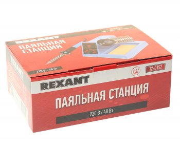 2 499 р. Станция паяльная аналоговая температура пайки 160-500град. 220В 48Вт REXANT REXANT 12-0152  с доставкой в г. Пермь. Увеличить фотографию 4