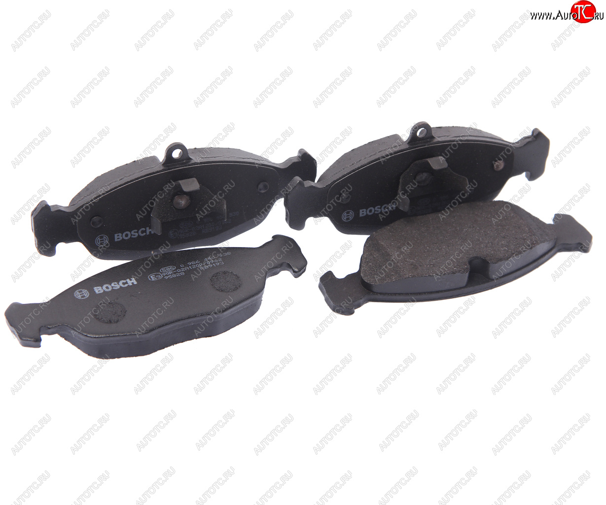 1 429 р. Колодки тормозные передние (4шт.) BOSCH Daewoo Nexia дорестайлинг (1995-2008)  с доставкой в г. Пермь