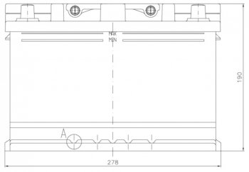 12 649 р. Аккумулятор VOLTHOR Ultra 74Ач обратная полярность VOLTHOR 6ст74(0) 57412  с доставкой в г. Пермь. Увеличить фотографию 2