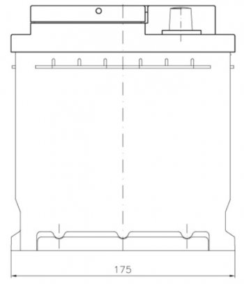 12 649 р. Аккумулятор VOLTHOR Ultra 74Ач обратная полярность VOLTHOR 6ст74(0) 57412  с доставкой в г. Пермь. Увеличить фотографию 3