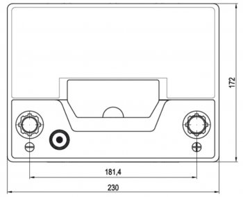 10 649 р. Аккумулятор VOLTHOR Ultra 60Ач обратная полярность VOLTHOR 6ст60(0) 56068 d23  с доставкой в г. Пермь. Увеличить фотографию 4