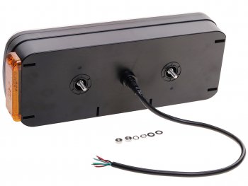 7 649 р. Фонарь задний универсальный светодиодный 1224V с габаритным фонарем правый MEGAPOWER MEGAPOWER 370-17-028  с доставкой в г. Пермь. Увеличить фотографию 2