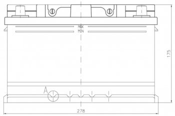 12 699 р. Аккумулятор VOLTHOR Supreme 75Ач обратная полярность,низкий VOLTHOR 6ст75(0) 57510  с доставкой в г. Пермь. Увеличить фотографию 2