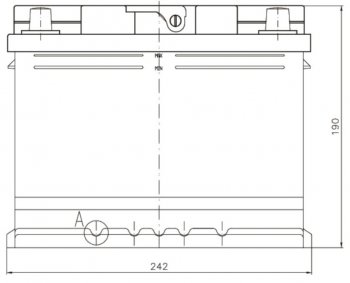 10 549 р. Аккумулятор VOLTHOR Ultra 60Ач обратная полярность VOLTHOR 6ст60(0) 56008  с доставкой в г. Пермь. Увеличить фотографию 2