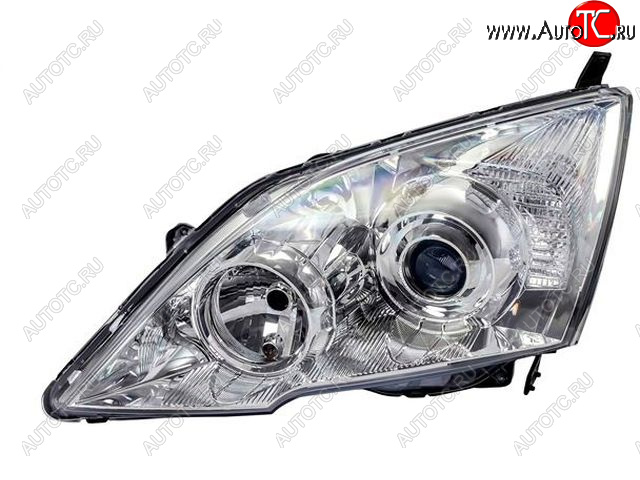 16 349 р. Левая фара (под корректор, линзован) DEPO  Honda CR-V  RE1,RE2,RE3,RE4,RE5,RE7 (2007-2010) дорестайлинг  с доставкой в г. Пермь