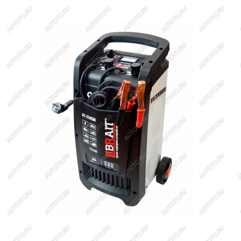 15 799 р. Устройство пуско-зарядное 12-24V30-800Ач500А передвижное BRAIT BRAIT bc-530sm  с доставкой в г. Пермь