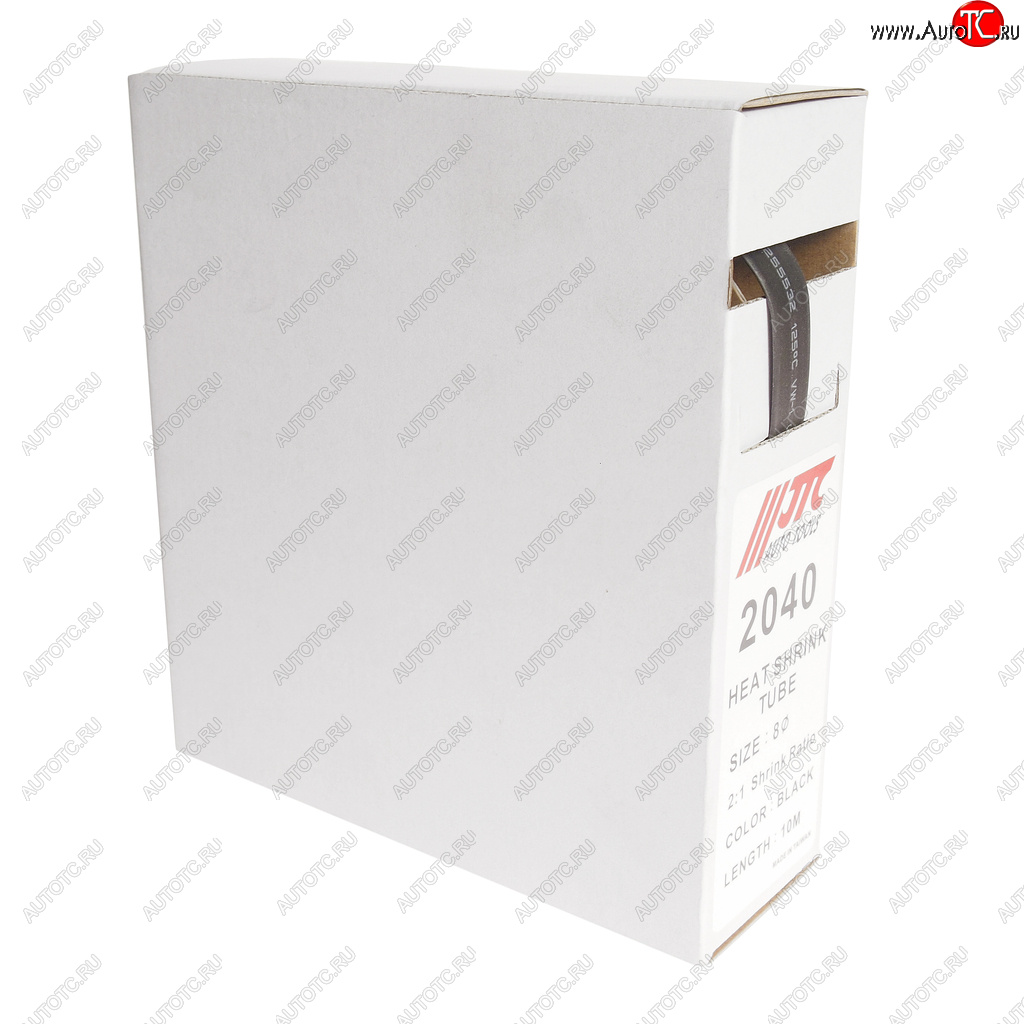 999 р. Трубка термоусадочная d=8мм 10м (мини-бокс) JTC JTC TOOLS CO., LTD jtc-2040 JTC TOOLS CO., LTD jtc-2040  с доставкой в г. Пермь
