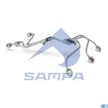 4 999 р. Трубка топливная DAF комплект SAMPA SAMPA 050.638  с доставкой в г. Пермь. Увеличить фотографию 1