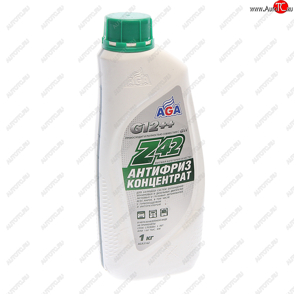 549 р. Антифриз зеленый концентрат 0.946л Antifreeze Z42 AGA AGA aga316z  с доставкой в г. Пермь