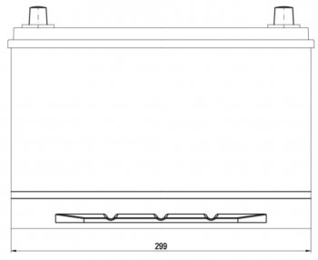 14 499 р. Аккумулятор VOLTHOR Ultra 95Ач обратная полярность VOLTHOR 6ст95(0) 59518 d31  с доставкой в г. Пермь. Увеличить фотографию 2