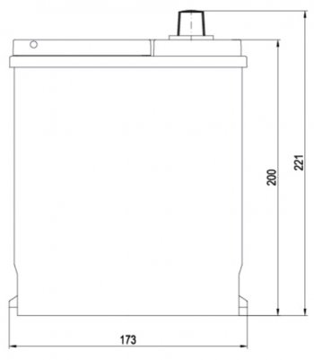 14 499 р. Аккумулятор VOLTHOR Ultra 95Ач обратная полярность VOLTHOR 6ст95(0) 59518 d31  с доставкой в г. Пермь. Увеличить фотографию 3