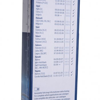 699 р. Щетка стеклоочистителя 450мм Twin BOSCH BOSCH 3397004581 BOSCH 3397004581  с доставкой в г. Пермь. Увеличить фотографию 6