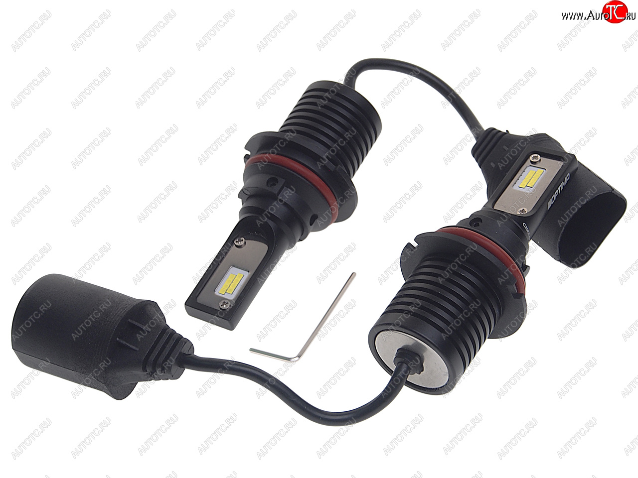 4 999 р. Лампа светодиодная 1224V HB5 PX29t 5100K (2шт.) OPTIMA OPTIMA q-hb59007  с доставкой в г. Пермь