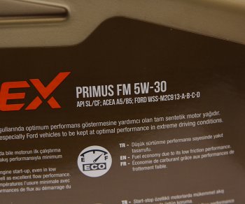 3 999 р. Масло моторное PRIMUS FM CFSL A5B5 5W30 синт.4л LUBEX LUBEX l034-1315-0404  с доставкой в г. Пермь. Увеличить фотографию 2