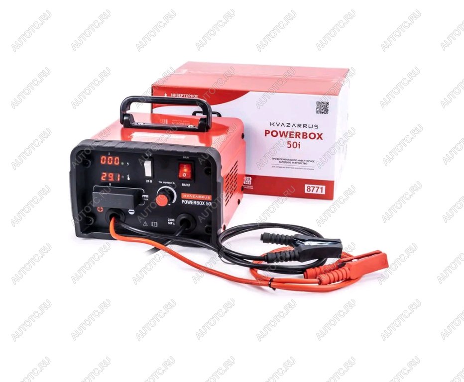 9 249 р. Устройство зарядное 12-24V 50А 20-500Ач 230V (автомат) KVAZARRUS KVAZARRUS powerbox 50i  с доставкой в г. Пермь