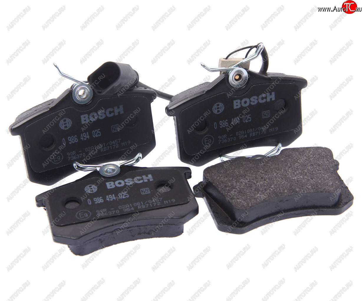 2 659 р. Колодки тормозные задние (4шт.) BOSCH Ford Galaxy 2 дорестайлинг (2006-2010)  с доставкой в г. Пермь