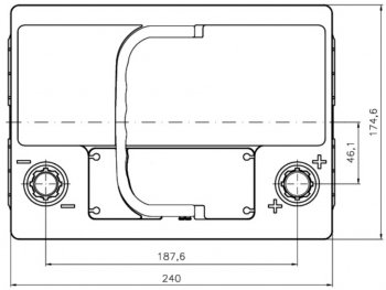 10 649 р. Аккумулятор VOLTHOR Ultra 60Ач VOLTHOR 6ст60(1) 56013  с доставкой в г. Пермь. Увеличить фотографию 4