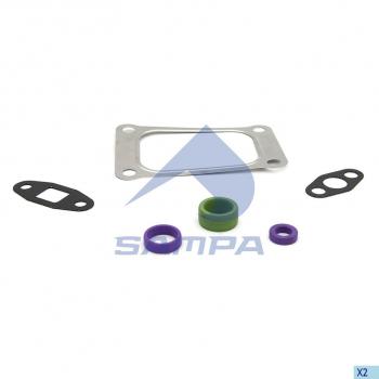 959 р. Прокладка VOLVO FH,FM дв.D12A турбокомпрессора комплект SAMPA SAMPA 030.807  с доставкой в г. Пермь. Увеличить фотографию 1