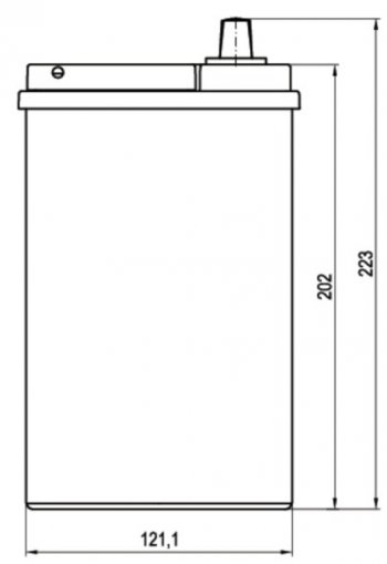 8 849 р. Аккумулятор VOLTHOR Ultra 45Ач обратная полярность VOLTHOR 6ст45(0) 5452384 b24  с доставкой в г. Пермь. Увеличить фотографию 3
