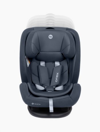 15 399 р. Автокресло детское 0-36кг (0+I-ll-IlI) 0-12лет dark blue OREX Isofix HAPPY BABY HAPPY BABY 4690624065484  с доставкой в г. Пермь. Увеличить фотографию 6