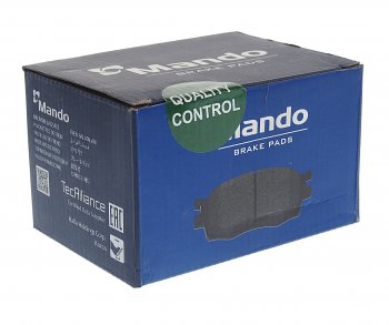 1 779 р. Колодки тормозные MERCEDES C (W203),CLK (C209) задние (4шт.) MANDO MANDO mbf015664 MANDO mbf015664  с доставкой в г. Пермь. Увеличить фотографию 2