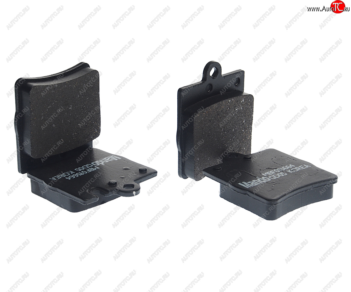 1 779 р. Колодки тормозные MERCEDES C (W203),CLK (C209) задние (4шт.) MANDO MANDO mbf015664 MANDO mbf015664  с доставкой в г. Пермь