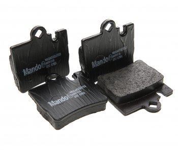 2 259 р. Колодки тормозные MERCEDES S (W220,C215 AMG) (98-06) задние (4шт.) MANDO MANDO mbf015155 MANDO mbf015155  с доставкой в г. Пермь. Увеличить фотографию 1