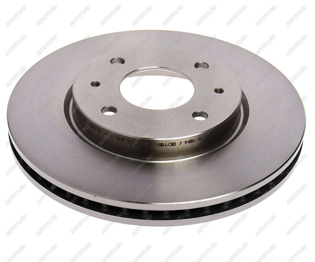 4 299 р. Диск тормозной MITSUBISHI Galant (96-) передний (1шт.) BOSCH BOSCH 0986479r94  с доставкой в г. Пермь