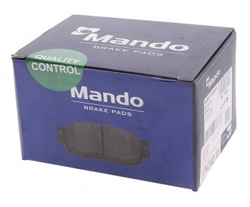 1 359 р. Колодки тормозные HONDA Accord (2.0/2.2/2.4) (98-02) задние (4шт.) MANDO MANDO mbf015539 MANDO mbf015539  с доставкой в г. Пермь. Увеличить фотографию 3