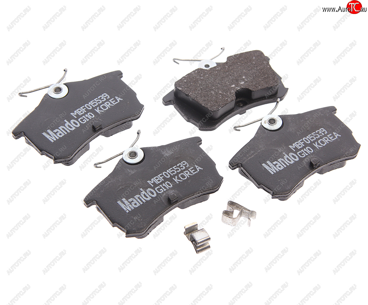 1 359 р. Колодки тормозные HONDA Accord (2.0/2.2/2.4) (98-02) задние (4шт.) MANDO MANDO mbf015539 MANDO mbf015539  с доставкой в г. Пермь