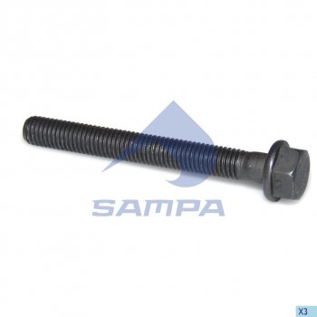 158 р. Болт MERCEDES (дв.OM401-449) коллектора выпускного (M10x1.5x85) SAMPA SAMPA 100.003  с доставкой в г. Пермь. Увеличить фотографию 1
