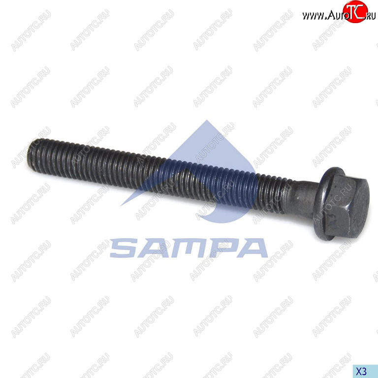 158 р. Болт MERCEDES (дв.OM401-449) коллектора выпускного (M10x1.5x85) SAMPA SAMPA 100.003  с доставкой в г. Пермь