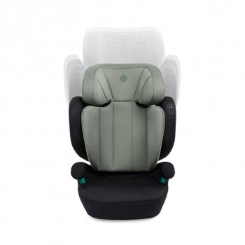7 649 р. Автокресло детское 15-36кг (II-III) 3-12лет dark green NEXTER Isofix HAPPY BABY HAPPY BABY 4690624065538  с доставкой в г. Пермь. Увеличить фотографию 2