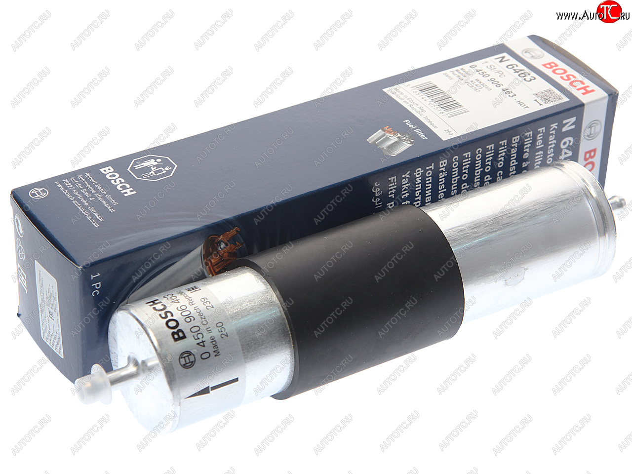 2 299 р. Фильтр топливный BMW X5 (E53) (TDI) BOSCH BOSCH 0450906463  с доставкой в г. Пермь