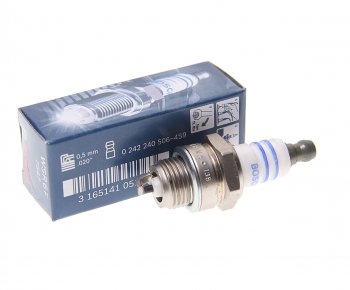 197 р. Свеча зажигания BOSCH WSR6F BOSCH 0242240506  с доставкой в г. Пермь. Увеличить фотографию 1