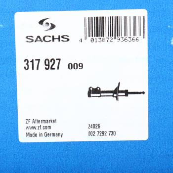 15 749 р. Амортизатор MAN TGA кабины задний с пружиной (287347 12x45 12x50 OO) SACHS SACHS 317927  с доставкой в г. Пермь. Увеличить фотографию 4