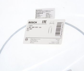 2 199 р. Трос стояночного тормоза PEUGEOT Boxer CITROEN Jumper FIAT Ducato (02-) BOSCH BOSCH 1987482003  с доставкой в г. Пермь. Увеличить фотографию 3