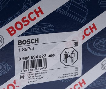 3 299 р. Датчик АБС PEUGEOT 407 (07-) колеса переднего левогоправого BOSCH BOSCH 0986594522  с доставкой в г. Пермь. Увеличить фотографию 4