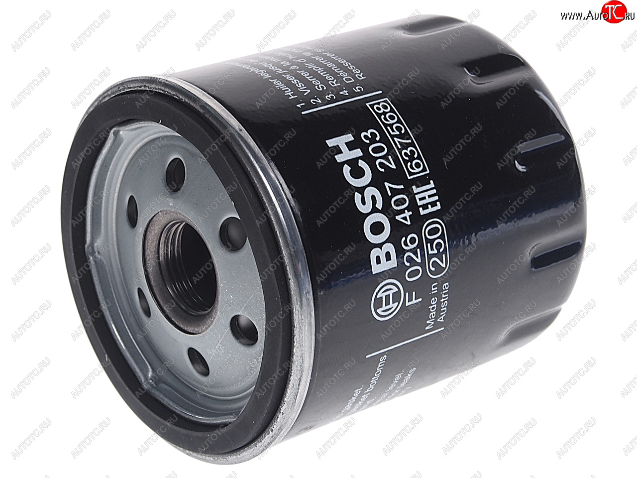 729 р. Фильтр масляный FORD Focus,Fiesta,Transit BOSCH BOSCH f026407203  с доставкой в г. Пермь