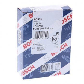 4 599 р. Датчик кислорода FORD Focus (98-04),Mondeo MAZDA Tribute (00-08) перед катализатором BOSCH BOSCH 0258005718 BOSCH 0258005718  с доставкой в г. Пермь. Увеличить фотографию 2