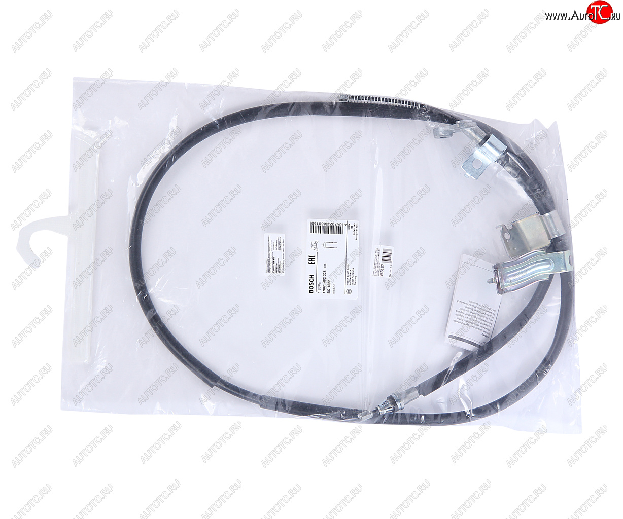 5 699 р. Трос стояночного тормоза NISSAN Qashqai (07-13) задний левый BOSCH BOSCH 1987482338  с доставкой в г. Пермь