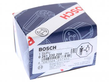 2 999 р. Датчик давления AUDI A4 (08-) хладагента кондиционера BOSCH BOSCH 0261230208  с доставкой в г. Пермь. Увеличить фотографию 4