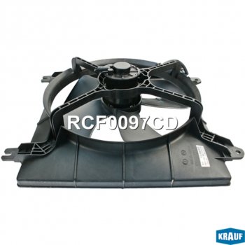 2 679 р. Вентилятор CHEVROLET Lacetti (1.4) охлаждения электрический в сборе KRAUF KRAUF rcf0097cd  с доставкой в г. Пермь. Увеличить фотографию 4