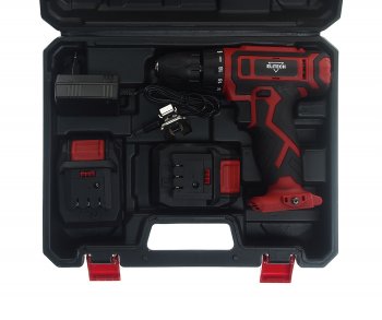 4 399 р. Дрель-шуруповерт аккумуляторный 12.0В 1.7Ач (2АКБ Li-Ion,кейс) ELITECH ELITECH да 122сл  с доставкой в г. Пермь. Увеличить фотографию 2